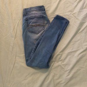 Light Blue Wash Skinny Jeans